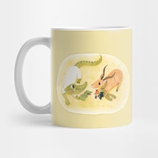 Crocodile and Impala Mug